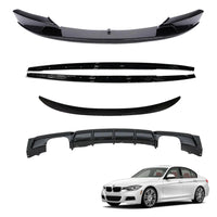 BMW 3 SERIES F30 2012-2018 Full AERO Body Kit in Gloss Black