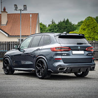 BMW X5 G05 2018+ Black Knight Aero Kit Gloss Black including Grill & Mirror Caps