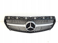 Mercedes A Class W176 2012 - 2015 Gloss Black & Diamond Grille