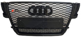 Audi RS5 Quattro 8T Honeycomb RS Grille 2007 - 2011 Black